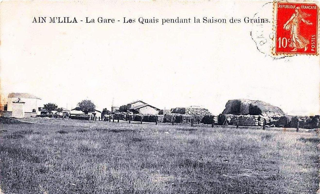 Ain-M'Lila - Gare - Quais pendant la saison des grains.jpg